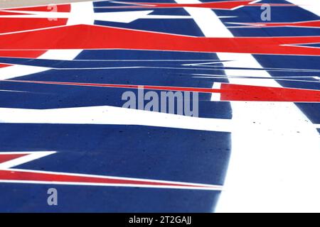 Austin, USA. Oktober 2023. Atmosphäre des Kreislaufs. Formel-1-Weltmeisterschaft, Rd 19, Grand Prix der Vereinigten Staaten, Donnerstag, 19. Oktober 2023. Circuit of the Americas, Austin, Texas, USA. Quelle: James Moy/Alamy Live News Stockfoto