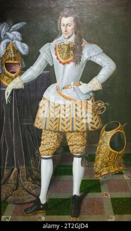 Henry Wriothesley, 3. Earl of Southampton von unbekanntem Künstler, um 1600 Stockfoto