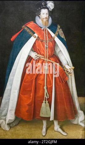 Robert de Vereux, 2. earl of Essex 1565–1601, Marcus Gheeraerts the Younger, 1597 Stockfoto