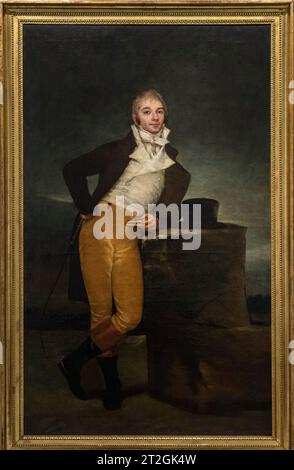 Porträt des Marquis von San Adrian, 1804, Öl auf Leinwand, Francisco de Goya, Museum von Navarra, Pamplona, Navarra, Spanien Stockfoto