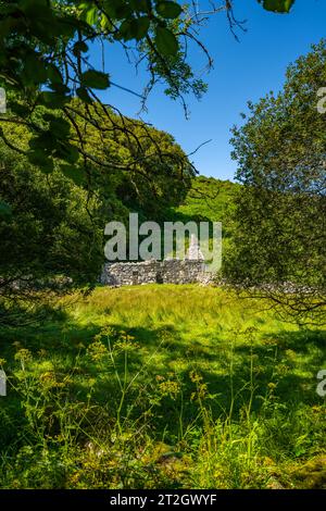 St Cybi's Brunnen Llangybi Nordwales. Stockfoto