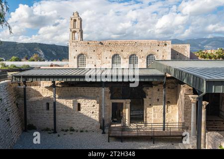 St. Nikolaus Kirche in Demre, Provinz Antalya, Türkei. St. Die Nicholas Church ist eine alte oströmische Basilika, die über der Grabplatte erbaut wurde Stockfoto