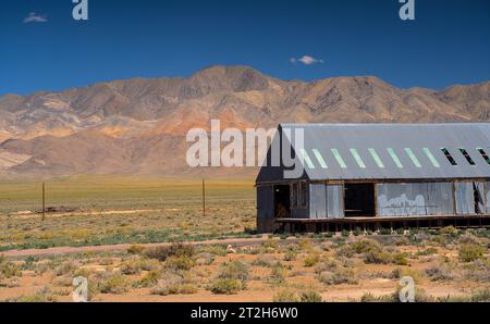 Gebäude um Tonopah Town (Nevada) Stockfoto