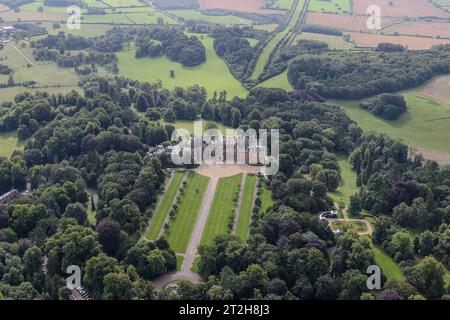 Das Waddesdon Manor, ein prächtiges französisches Renaissance-Schloss im Herzen der Landschaft von Buckinghamshire, rühmt sich einer opulenten Geschichte Stockfoto