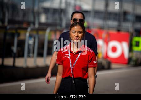 Bianca Bustamante - McLaren F1 Team Reserve Fahrer während FORMEL 1 LENOVO UNITED STATES GRAND PRIX 2023 - 19. Oktober bis 22. Oktober 2023 Circuit of Americas, Stockfoto