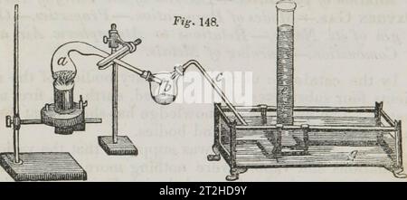 "Ein Lehrbuch über Chemie: Für den Gebrauch von Schulen und Hochschulen" (1846) Stockfoto