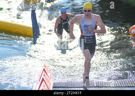 Laura Lindemann (Deutschland). Triathlon-Damen. Europameisterschaften München 2022 Stockfoto