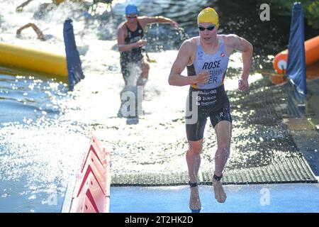 Laura Lindemann (Deutschland). Triathlon-Damen. Europameisterschaften München 2022 Stockfoto