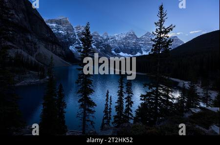 Banff und Jasper National Parak in Alberta, Kanada Stockfoto