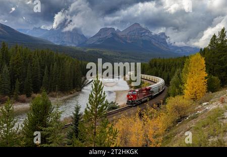 Banff und Jasper National Parak in Alberta, Kanada Stockfoto