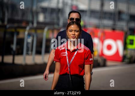 Bianca Bustamante - McLaren F1 Team Reserve Fahrer während FORMEL 1 LENOVO UNITED STATES GRAND PRIX 2023 - 19. Oktober bis 22. Oktober 2023 Circuit of Americas, Austin, Texas, USA Stockfoto