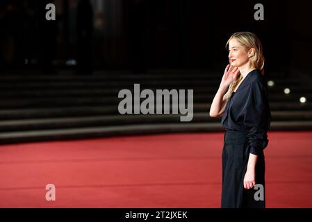 Roter Teppich von Mi Fanno Male i Capelli mit Alba Rohrwacher und Filippo Timi beim 18. Rom Film fest Stockfoto