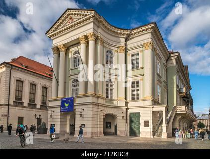 Theater (Stavovské oder Tylovo oder Nosticovo divadlo), Stadtteil Staré Město (Altstadt), Prag, Tschechische Republik Stockfoto