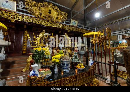 Der Tempel von Bac Ha in Nordvietnam Stockfoto