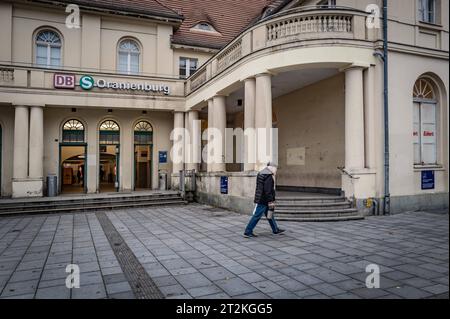 Oranienburg im Bundesland Brandenburg Bahnhof Oranienburg - 20.10.2023 Oranienburg *** Oranienburg im Land Brandenburg Oranienburg Bahnhof 20 10 2023 Oranienburg Stockfoto