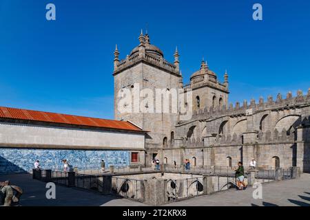 Se Do Porto, Kathedrale Von Porto, Portugal Stockfoto