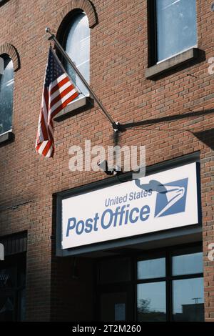 United States Post Office in Flint Michigan USA Stockfoto