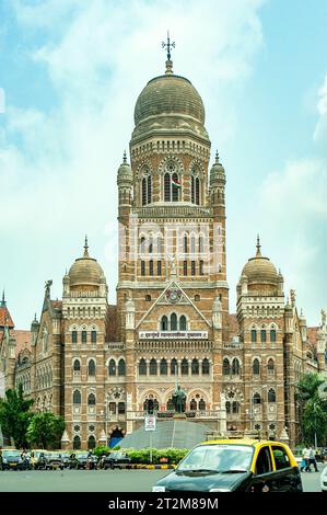 07 03 2011 altes BMC Municipal Building in britischer Architektur und historisches Gebäude in Mumbai Maharashtra Indien Asien. Stockfoto