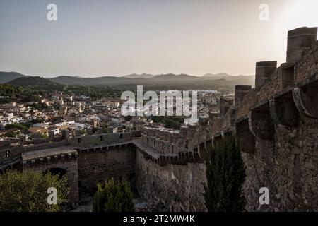 Schloss Capdepera, Castell de Capdepera, Mallorca, Spanien Stockfoto