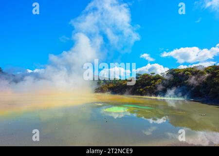 Waiotapu Thermal-Bereich, Rotorua, Neuseeland Stockfoto