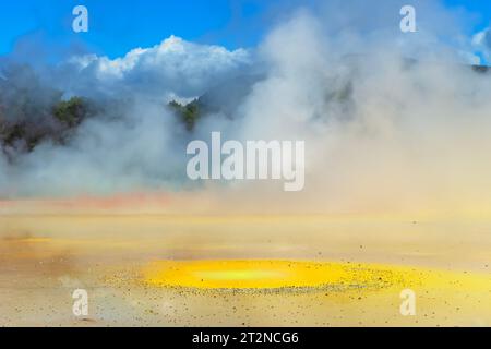 Waiotapu Thermal Area, Rotorua, Neuseeland, Stockfoto