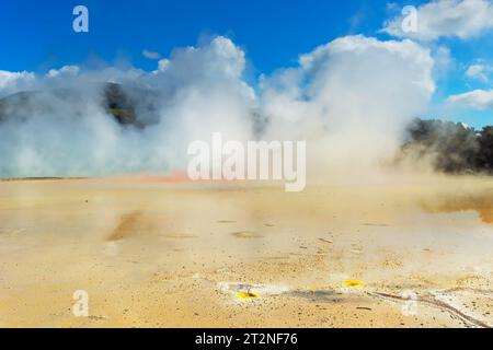 Waiotapu Thermal-Bereich, Rotorua, Neuseeland Stockfoto