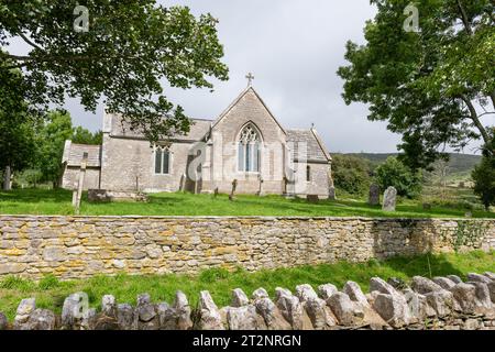 Foto der St. Marys Kirche im Dorf Tyneham in Dorset Stockfoto