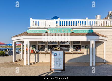 Gosman's Clam Bar an einem Sommernachmittag Stockfoto