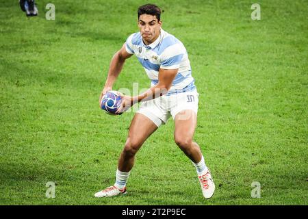 Saint Denis, Frankreich. Oktober 2023. Santiago CARRERAS von Argentinien während der Weltmeisterschaft 2023, Halbfinalspiel der Rugby union zwischen Argentinien und Neuseeland am 20. Oktober 2023 im Stade de France in Saint-Denis bei Paris, Frankreich - Foto Matthieu Mirville/DPPI Credit: DPPI Media/Alamy Live News Stockfoto