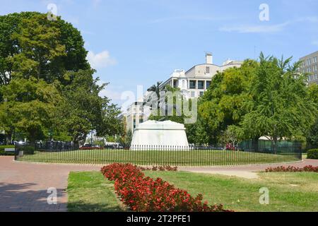 General Andrew Jackson Statue Lafayette Park Washington DC USA Stockfoto