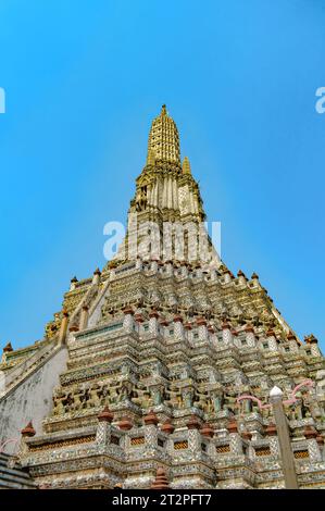 Wat Arun Ratchawararam Ratchawaramahawihan Tempel. Bangkok. Thailand Stockfoto