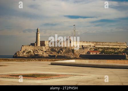 Morro Castle bei Sonnenuntergang des Tages. Havanna. Kuba Stockfoto