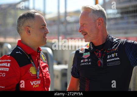 Austin, Vereinigte Staaten. Oktober 2023. 20. Oktober 2023, Circuit of the Americas, Austin, Formel 1Lenovo United States Grand Prix 2023, im Bild Credit: dpa/Alamy Live News Stockfoto