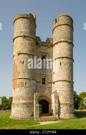 Donnington Castle, in der Nähe von Newbury, West Berkshire, England Stockfoto