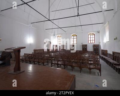 Afyonkarahisar, Türkei. 2. Oktober 2023. Türkisches Bad. Innenansicht des historischen Millet Hammam in Afyonkarahisar City. Reiseziele für Türkiye Stockfoto