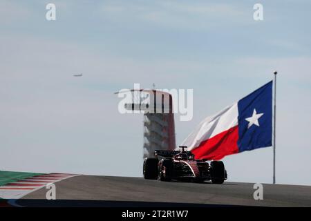 Austin, Vereinigte Staaten. Oktober 2023. 20. Oktober 2023, Circuit of the Americas, Austin, Formel 1Lenovo United States Grand Prix 2023, im Bild Charles Leclerc (MCO), Scuderia Ferrari Credit: dpa/Alamy Live News Stockfoto