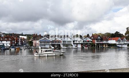 Luftaufnahme von Henley-on-Thames, Oxfordshire, Großbritannien Stockfoto