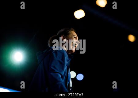 Antwerpen, Belgien. Oktober 2023. Sabine Appelmans ist beim European Open Tennis ATP Turnier am Samstag, den 21. Oktober 2023, in Antwerpen zu sehen. BELGA FOTO JASPER JACOBS Credit: Belga News Agency/Alamy Live News Stockfoto