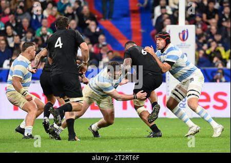 Julien Mattia/Le Pictorium - Argentinien gegen Neuseeland im Stade de, Frankreich. Oktober 2023. Frankreich/seine-Saint-Denis/Saint-Denis - Halbfinale der Rugby-Weltmeisterschaft zwischen Argentinien und Neuseeland im Stade de France am 20. Oktober 2023. Quelle: LE PICTORIUM/Alamy Live News Stockfoto