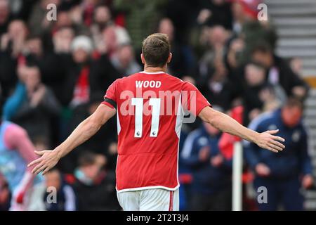 Nottingham, Großbritannien. 21. Oktober 2023. Während des Premier League-Spiels zwischen Nottingham Forest und Luton Town auf dem City Ground, Nottingham am Samstag, den 21. Oktober 2023. (Foto: Jon Hobley | MI News) Credit: MI News & Sport /Alamy Live News Stockfoto