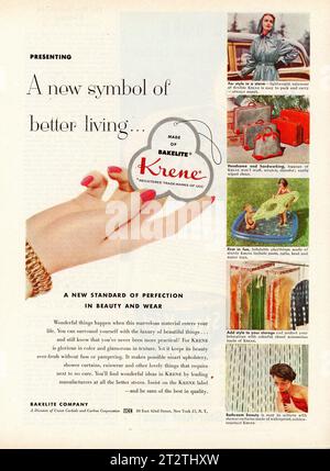 Vintage 'Good Housekeeping' Magazine, November 1953 Ausgabe, USA Stockfoto