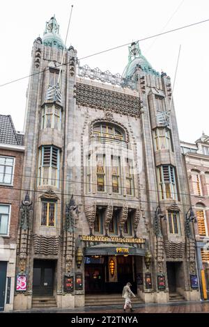 Theater Tuschinski in Reguliersbreestraat, Amsterdam. Stockfoto