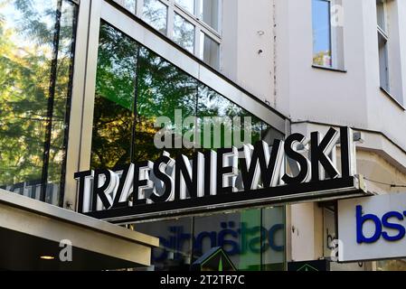 Wien, Österreich 28. September 2023 trzesniewski Sandwich Bistrogeschäft vorne Stockfoto