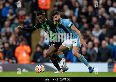 Manchester, Großbritannien. Oktober 2023. Während des Premier League-Spiels zwischen Manchester City und Brighton und Hove Albion im Etihad Stadium, Manchester am Samstag, den 21. Oktober 2023. (Foto: Mike Morese | MI News) Credit: MI News & Sport /Alamy Live News Stockfoto