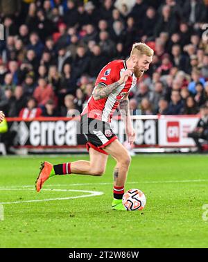 Bramall Lane, Sheffield, Großbritannien. Oktober 2023. Premier League Football, Sheffield United Oli McBurnie aus Sheffield am Ball Credit: Action Plus Sports/Alamy Live News Stockfoto