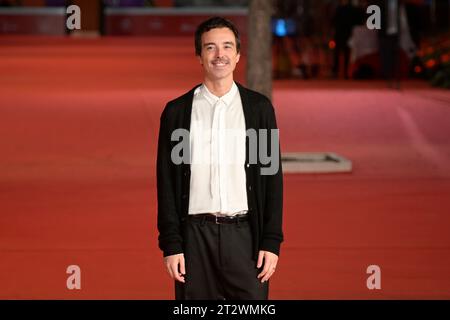 Rom, Italien. Oktober 2023. Diodato besucht den roten Teppich des Films Palazzina LAF beim Rome Film fest 2023 im Auditorium Parco della Musica. Quelle: SOPA Images Limited/Alamy Live News Stockfoto