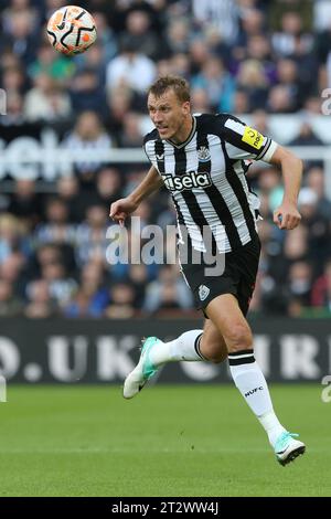 Newcastle am Samstag, den 21. Oktober 2023. Dan Burn von Newcastle United während des Premier League-Spiels zwischen Newcastle United und Crystal Palace in St. James's Park, Newcastle am Samstag, den 21. Oktober 2023. (Foto: Mark Fletcher | MI News) Credit: MI News & Sport /Alamy Live News Stockfoto