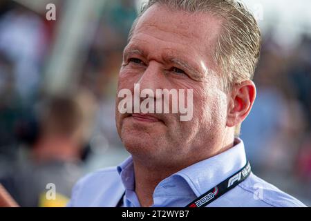 Jos Verstappen (NED) ehemaliger F1-Fahrer und Vater von Max Verstappen (NED) Redbull Racing RB19 während des Samstag Sprint Race von FORMEL 1 LENOVO UNITED Stockfoto