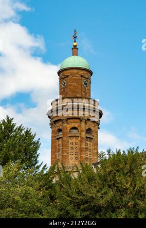 Der Tower of St Mary's Church, Banbury, Oxfordshire, England Stockfoto