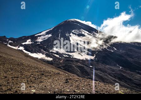 Vulkan Avachinsky. Fernost von Russland Stockfoto